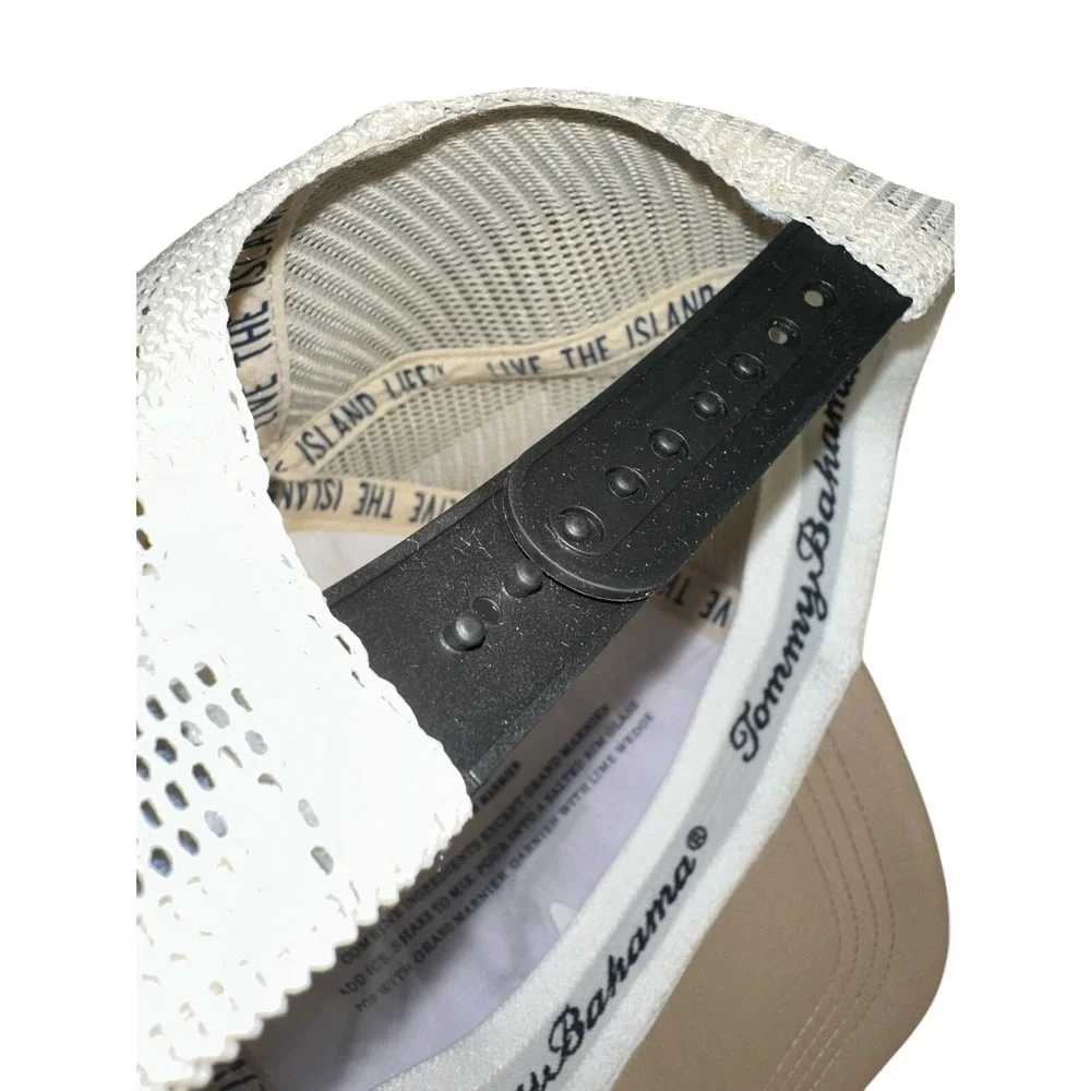 Tommy Bahama Baseball Cap Tip Your Cap Snapback Trucker‎ Cap Cocktail Recipe NWT